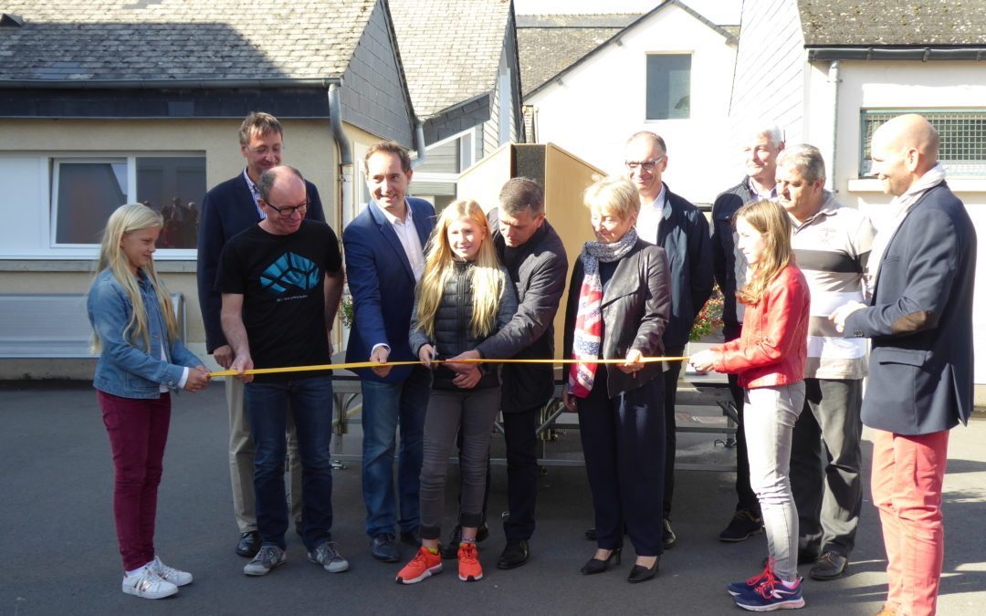 Inauguration des nouveaux locaux du collège.